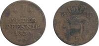 Altdeutschland/ Schaumburg-Hessen 1 Pfennig Wilhelm II. -