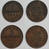 Altdeutschland 3 Pfennig Brandenburg-Preußen 2 Münze -