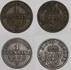 Altdeutschland, Preußen 1 Pfennig Brandenburg-Preußen -