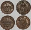 Altdeutschland, Preußen 1 Pfennig Brandenburg-Preußen -