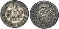 Altdeutschland/ Sachsen-Albertinische Linie 1/24 Taler Friedrich August III. -