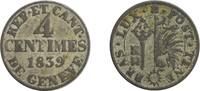Schweiz 4 Centimes Canton Geneve -