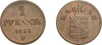 Altdeutschland/ Sachsen 1 Pfennig -