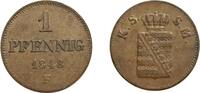 Altdeutschland/ Sachsen 1 Pfennig -