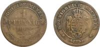 Altdeutschland/ Sachsen 1 Pfennig -
