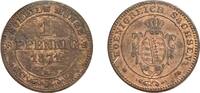 Altdeutschland/ Sachsen 1 Pfennig -