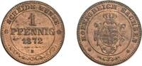 Altdeutschland/ Sachsen 1 Pfennig -