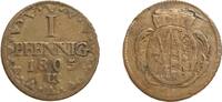 Altdeutschland/ Sachsen 1 Pfennig -
