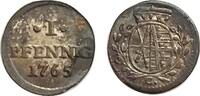 Altdeutschland/ Sachsen 1 Pfennig -