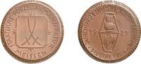 Sachsen- Meissen Porzellanmedaille -