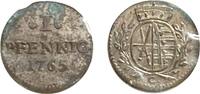 Altdeutschland/ Sachsen 1 Pfennig -