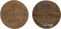 Altdeutschland/ Sachsen 1 Pfennig -