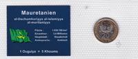 Mauretanien 20 Ouguiya Münzen Set al-muritaniyya original verschweißt -