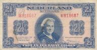 2 1/2 Gulden 1945 Niederlande  III
