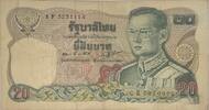 Thailand 20 Baht Banknote, Rama -
