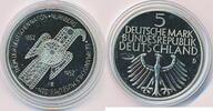 Deutschland BRD Moderne Medaille 5 DM Deutsche Mark, Germanisches Museum, Nürnberg -