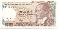 Türkiye Türkei 5 Lira 7. Emisyon 5 Türk Lirasi 3. Tertip -