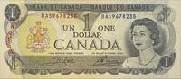 Kanada 1 Dollar Banknote, Elizabeth II. Queen -