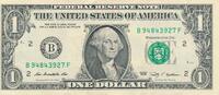 USA - Vereinigte Staaten v. Amerika $ 1 Dollar New York -