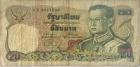 Thailand 20 Baht Banknote -