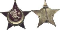 Deutschland Türkei Osmanisches Reich I. Weltkrieg , Militaria Abzeichen Ehrenzeichen Eiserner Halbmond mit 9 Nieten - Gallipoli Star -