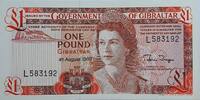 Gibraltar 1 Pound Banknote -