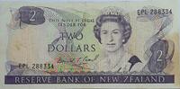 Neuseeland 2 Dollars Banknote Neuseeland -