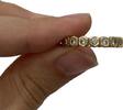 Goldschmuck Brillantschmuck 18K, 750 er Gold Memory Ring Goldring mit Brillanten, Brillantring 0,72 Ct -