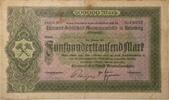 Deutschland, Deutsches Reich 500.000 Mark Notgeld, Notgeldschein, Gutschein Rosenberg in Oberpflaz, Bayern, Eisenwerk-Gesellschaft Maximilianshütte -