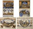 Deutschland, Deutsches Reich 10,25,50 Pfennig Notgeld, Notgeldschein, Lübtheen, 3 Scheine -