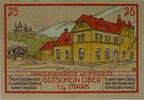 Deutschland, Deutsches Reich 25 Pfennig Notgeld, Gutschein, Wernigerode, Nordhausen Wernigeroder Eisenbahngesellschaft -