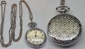 Uhr Taschenuhr mit Kette Uhrenkette Dugena Classic Handaufzug -