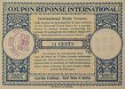 USA International Coupon Reponse 11 Cents Banknote -