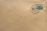 Deutschland, Drittes Reich Briefumschlag mit Briefmarke Stempel: Saarbrücken, 50. Geburstag des Führers -