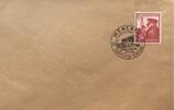 Deutschland, Drittes Reich Briefumschlag mit Briefmarke Stempel: München, Hauptstadt der Bewegung, 50. Geburstag des Führers -