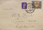 Deutschland, Drittes Reich Briefumschlag mit Briefmarke Stempel: Strassburg, Tag der Breifmarke -