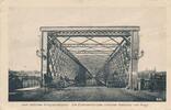 Polen Deutschland Deutsches Reich AK Ansichtskarte Postkarte, I. WK Weltkrieg Feldpost, Vom östlichen Kriegsshauplatz. Die Eisenbrücke zws. Warschau und Praga -