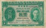 Hongkong Hong Kong 1 Dollar König George VI -