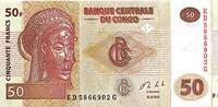 Kongo 50 Cent Francs Banknote -