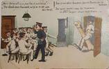 Deutschland Deutsches Reich AK Ansichtskarte Postkarte, I. WK Weltkrieg Herr Unteroffizer, ein Geist! Gespräch zwischen Soldaten und Offizier -