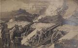 Deutschland Deutsches Reich AK Ansichtskarte Postkarte, I. WK Weltkrieg Feldpost Vom westlichen Kriegsschauplatz: Bescheissung der Festung Namur -