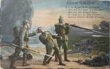 Deutschland Deutsches Reich AK Ansichtskarte Postkarte, I. Weltkrieg Feldpost Gloria Viktoria -