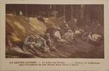 Frankreich AK Ansichtskarte Postkarte Feldpost LA GRANDE GUERRE. La Lettre aux Parents -