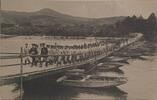 Deutschland Deutsches Reich AK Ansichtskarte Postkarte, I. Weltkrieg Feldpost Brückenbau der Pioniere -