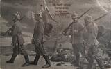 Deutschland Deutsches Reich AK Ansichtskarte Postkarte, I. Weltkrieg Feldpost Ich hatt' einen Kameraden -