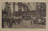 Deutschland Deutsches Reich AK Ansichtskarte Postkarte, I. Weltkrieg Feldpost Mitau Lettland, Kriegsschauplatz, Konzert im Mitauer Kronforst -