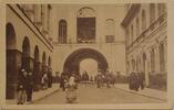 Deutschland Deutsches Reich AK Ansichtskarte Postkarte, I. Weltkrieg Feldpost Wilna, Die Heiligen-Strasse mit Passanten -
