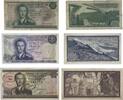 Luxemburg 10,20,50 Francs 1967, 1966, 1972 Banknoten 3 Stück Lot IV,II,III