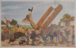 Deutschland Deutsches Reich AK Ansichtskarte Postkarte, I. Weltkrieg Feldpost Serie 815 O diese Flieger. Der erwischte Hamsterer -