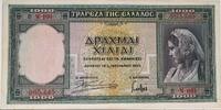 Griechenland 1000 Drachmai Banknote -